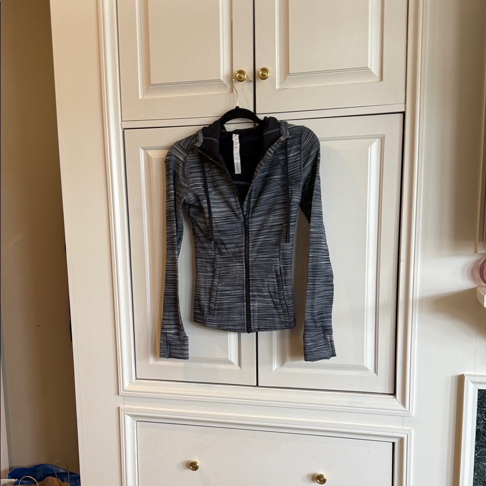 lululemon athletica Black and Gray Utility Jacket